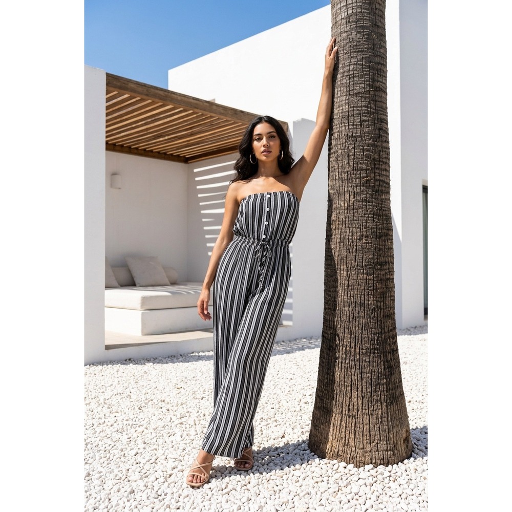 CISONO Las Angelas size LG Strapless jumpsuit size